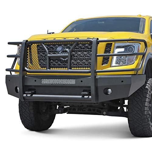 Steelcraft HD14080RC 2016-2023 Nissan Titan XD HD Bumper Replacements Front Bumper with Receiver