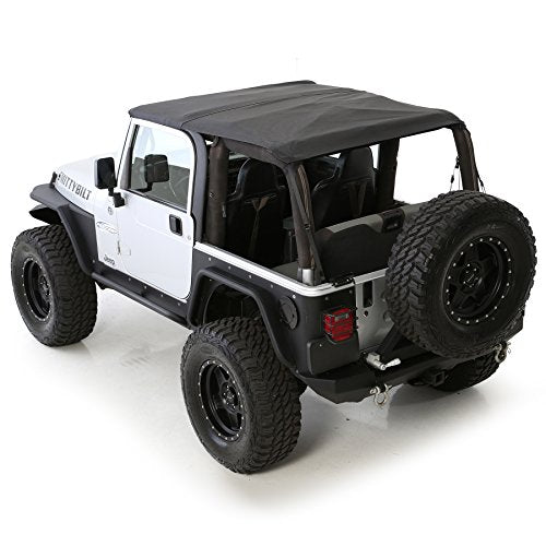 Smittybilt XRC Rear Bolt-on Flares for TJ - 76875, Textured Black