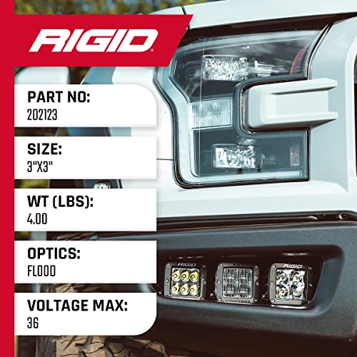 Rigid Industries 202123 Flood Surface Mount LED Lights - D-Series