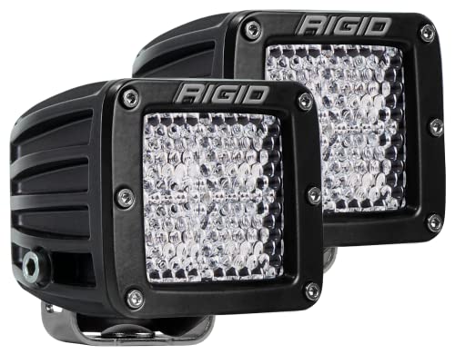 Rigid Industries - D-Series PRO Diffused Beam, Pair, Universal, 2-Pack