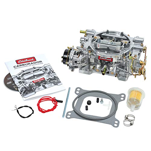 Edelbrock 1406 Performer 600 CFM Square Bore 4-Barrel Air Valve Secondary Electric Choke Carburetor