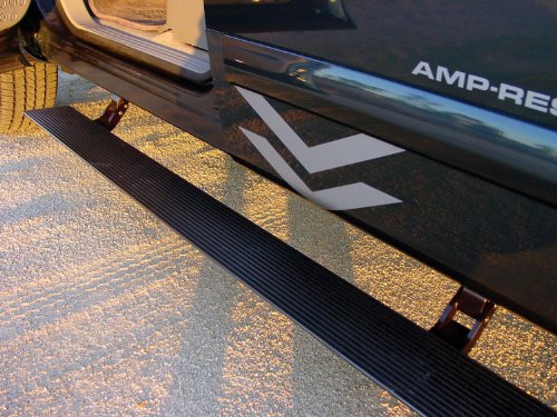 AMP Research 75110-01A PowerStep Electric Running Boards for 2004-2015 Nissan Titan with Crew/King Cab, 2004-2015 Nissan Armada, 2004-2010 Infinity QX56