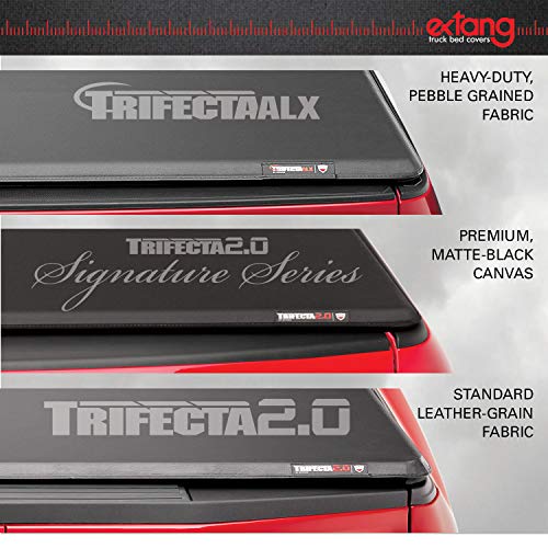 extang Trifecta ALX Soft Folding Truck Bed Tonneau Cover | 90456 | Fits 2019 - 2023 Chevy/GM Silverado/Sierra, works w/ MultiPro/Flex tailgate (w/o CarbonPro bed) 5' 10" Bed (69.9")