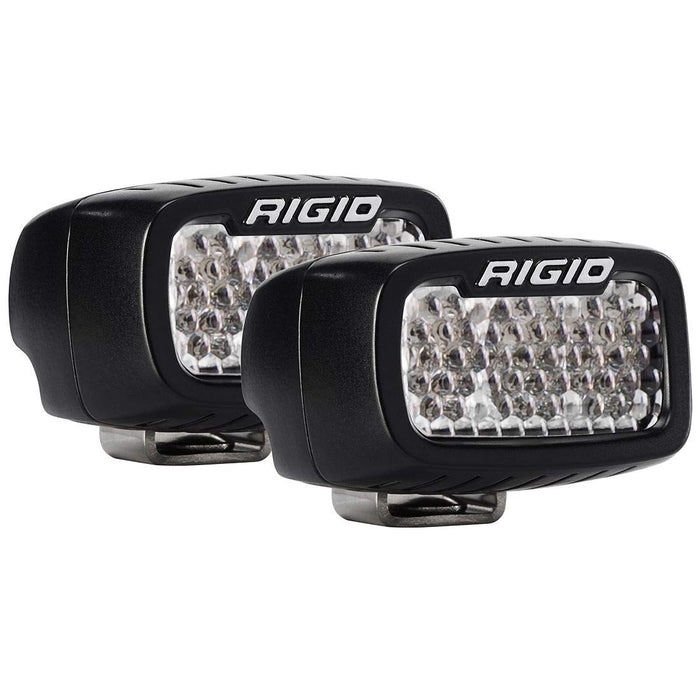 Rigid Industries 980003 Sr-M Series Pro Flood Diffused Backup Kit Surface Mount, Pair (Set Of 2) LED Lights