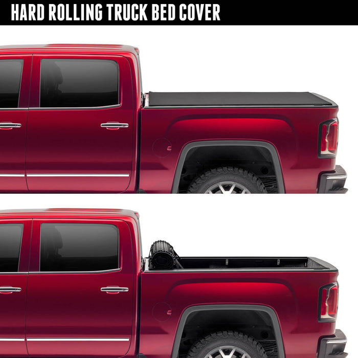 TruXedo Sentry CT Hard Roll Up Truck Bed Tonneau Cover | 1579116 | Fits 2017 - 2023 Ford F-250/350/450 Super Duty 6' 10" Bed (81.9")