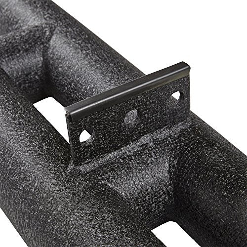 Smittybilt RB01-T Textured Black Rear Tube Bumper for Jeep YJ/TJ/LJ, (Box 1 of 2)