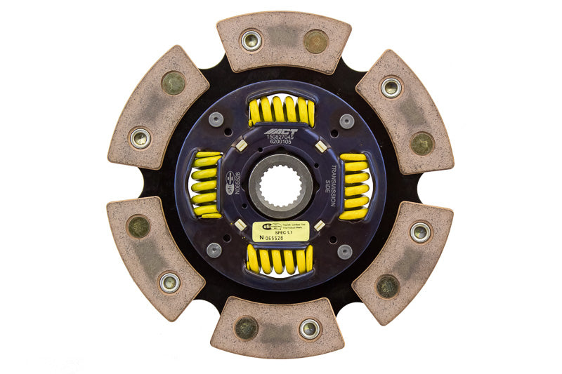 Advanced Clutch 6200105 ACT 6 Pad Sprung Race Disc