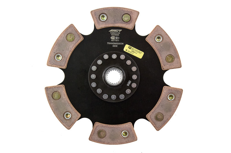 Advanced Clutch 6224004 ACT 6 Pad Rigid Race Disc