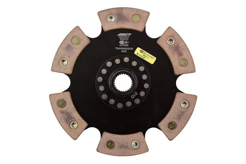 Advanced Clutch 6224010 ACT 6 Pad Rigid Race Disc