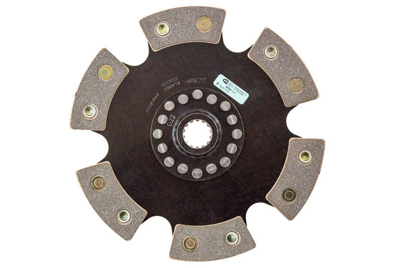 Advanced Clutch 6224022 ACT 6 Pad Rigid Race Disc