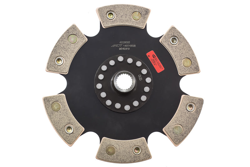 Advanced Clutch 6228005 ACT 6 Pad Rigid Race Disc