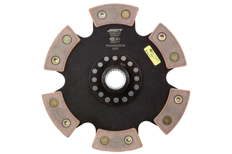 Advanced Clutch 6236007 ACT 6 Pad Rigid Race Disc