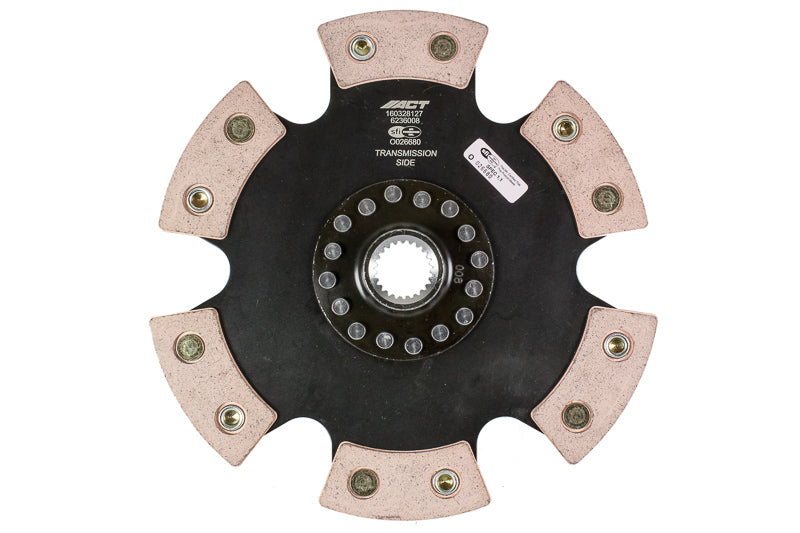 Advanced Clutch 6236008 ACT 6 Pad Rigid Race Disc