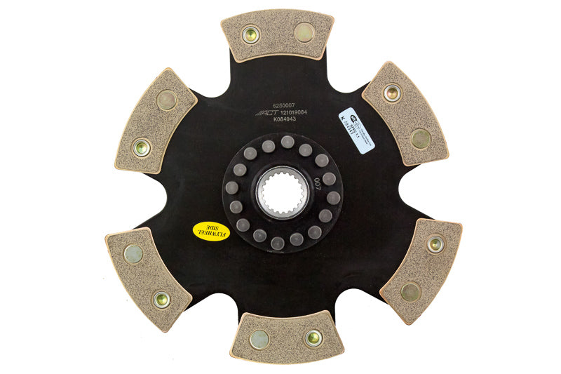 Advanced Clutch 6240007 ACT 6 Pad Rigid Race Disc