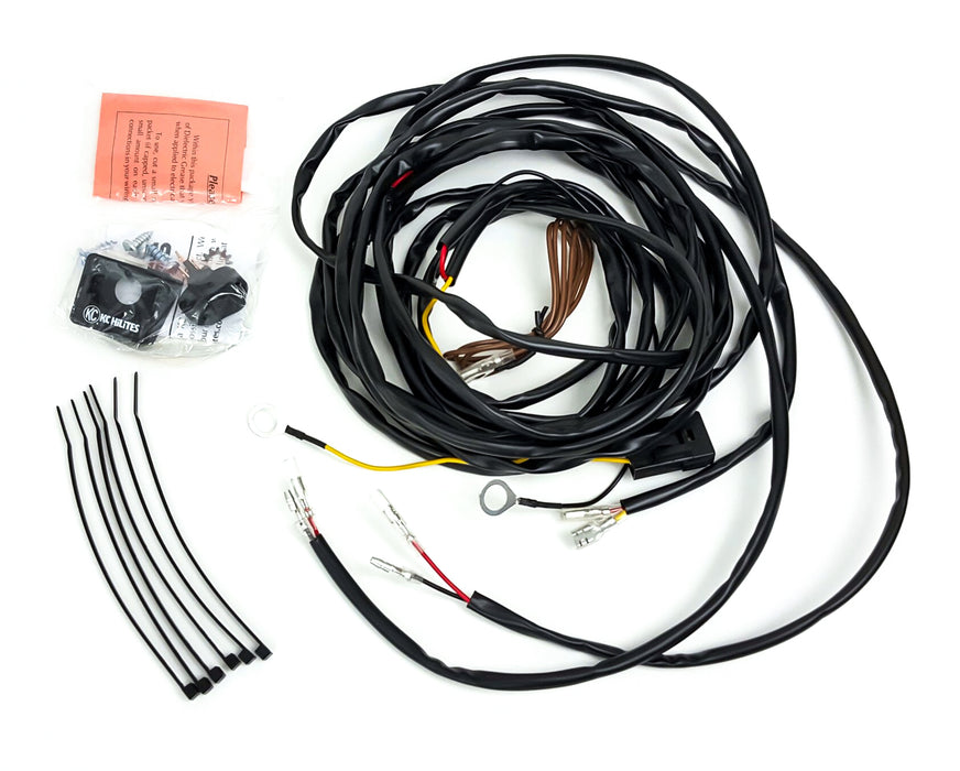 KC HiLiTES 63082 | Cyclone LED - Universal Wiring Harness for 2 Lights