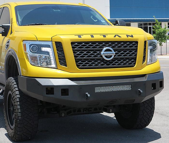 Steelcraft 71-14080 2016-2023 Nissan Titan XD Fortis Front Bumper - BetterBumper