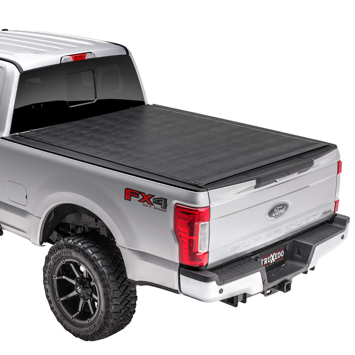 TruXedo Sentry Hard Roll Up Truck Bed Tonneau Cover | 1579101 | Fits 2017 - 2023 Ford F-250/350/450 Super Duty 6' 10" Bed (81.9")