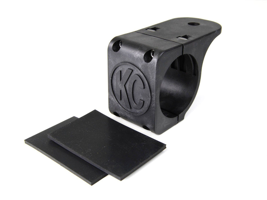 KC HiLiTES 7308 | Bracket - Single - Tube Clamp Light Mount - Rubber Adjustment Shims - 2.25 in - 2.5 in