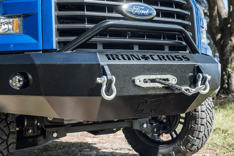 Iron Cross 1999-2004 Ford F250/F350/F450 Super Duty HD Front Bumper 22-425-99 Winch Ready Push Bar