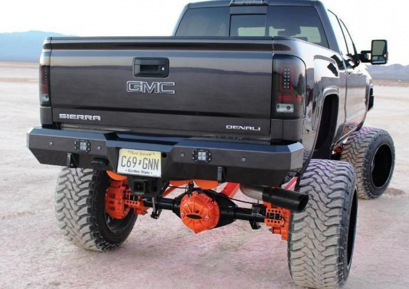 Fusion 1114GMCRB Rear Bumper GMC Sierra 2500HD/3500 2011-2014