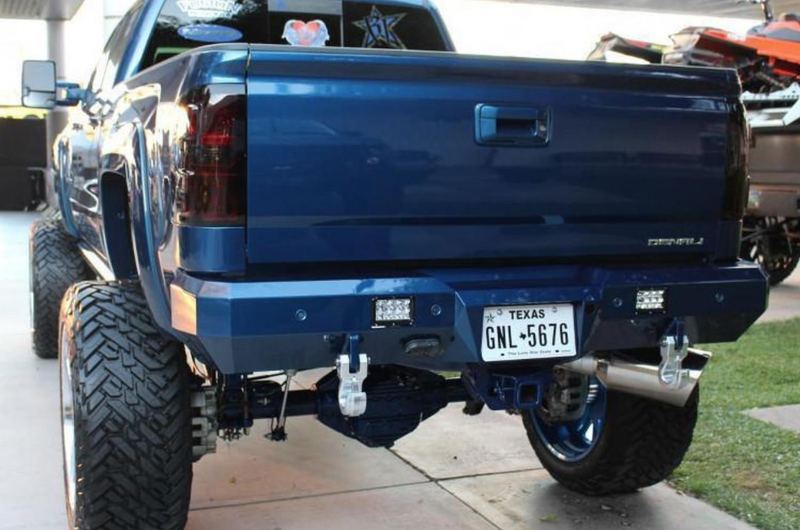 Fusion 1114GMCRB Rear Bumper GMC Sierra 2500HD/3500 2011-2014