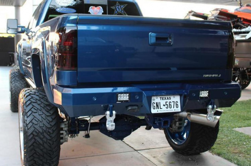 Fusion 0006GMCRB Rear Bumper GMC Sierra 2500HD/3500 2000-2006