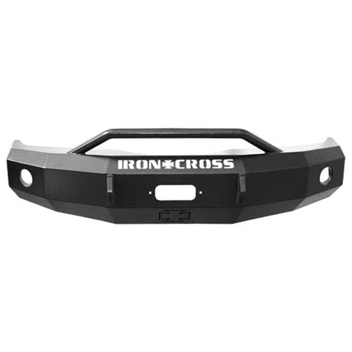 Iron Cross 22-415-09 Winch Front Bumper w/ Push Bar for Ford F150 2009-2014 - Gloss Black