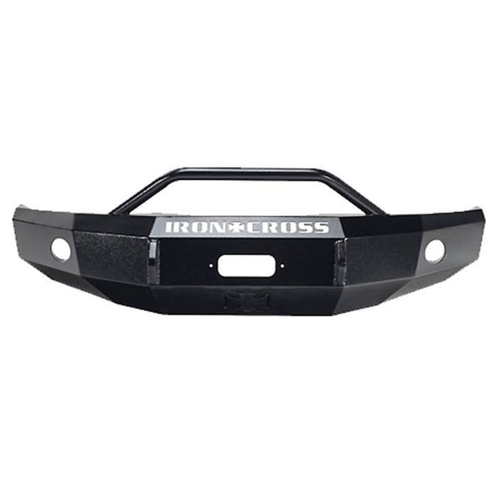 Iron Cross 22-515-81 Winch Front Bumper w/ Push Bar for Chevy Silverado 1500/2500/3500 1981-1987 - Gloss Black