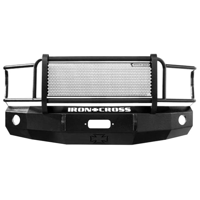 Iron Cross 24-715-14 Winch Front Bumper w/ Grille Guard for Toyota Tundra 2014-2021 - Gloss Black