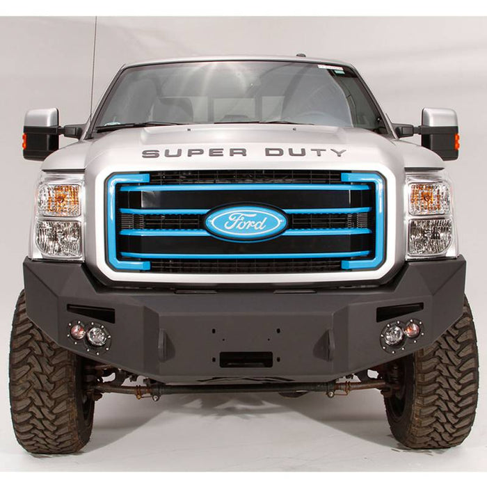 Fab Fours FS11-A2551-1 Winch Front Bumper w/ Sensor Holes for Ford F250/F350 2011-2016