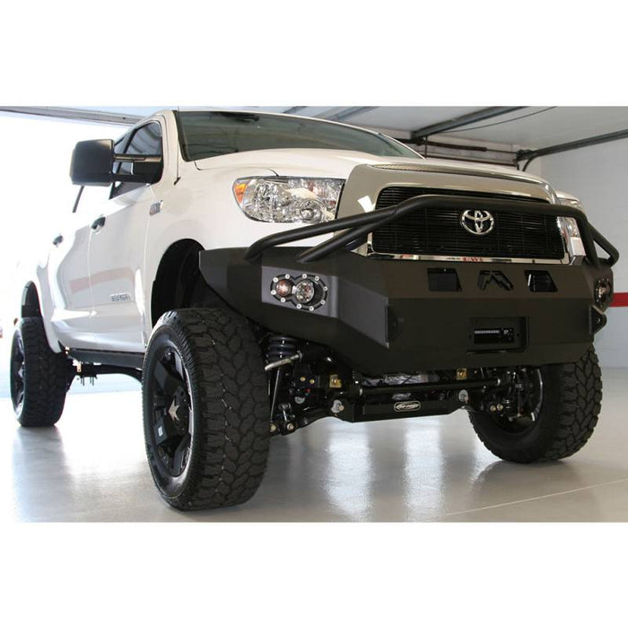 Fab Fours TT07-H1852-1 Winch Front Bumper w/ Pre-Runner Guard for Toyota Tundra 2007-2013