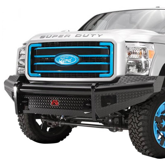 Fab Fours FS99-S1661-1 Black Steel Front Bumper for Ford F250/F350 1999-2004