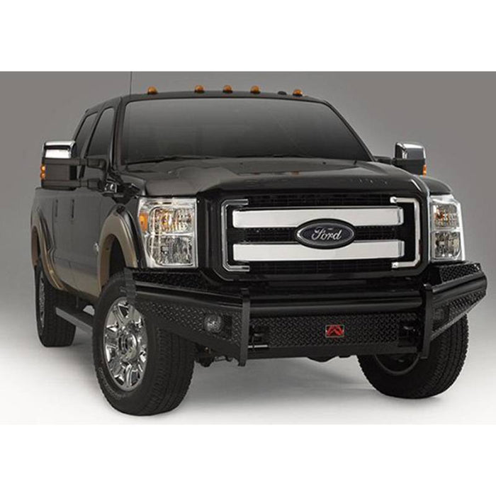 Fab Fours FS99-S1661-1 Black Steel Front Bumper for Ford F250/F350 1999-2004