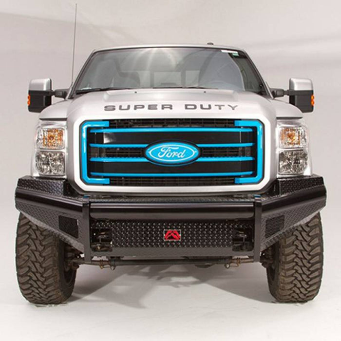 Fab Fours FS99-S1661-1 Black Steel Front Bumper for Ford F250/F350 1999-2004