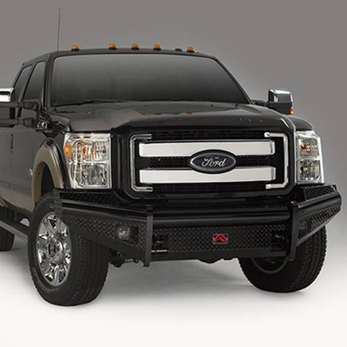 Fab Fours FS05-S1261-1 Black Steel Front Bumper for Ford F250/F350 2005-2007