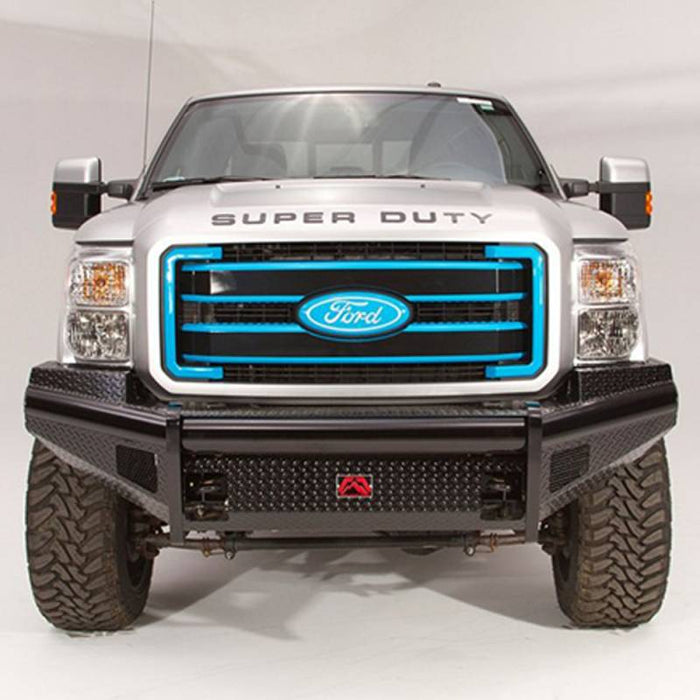 Fab Fours FS05-S1261-1 Black Steel Front Bumper for Ford F250/F350 2005-2007