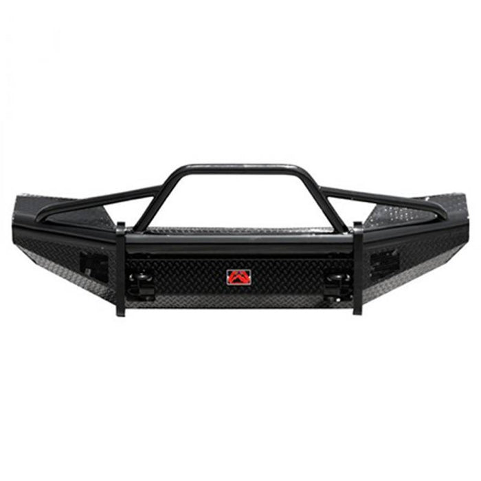 Fab Fours GM11-S2862-1 Black Steel Front Bumper w/ Pre-Runner Guard for GMC Sierra 2500HD/3500 2011-2014