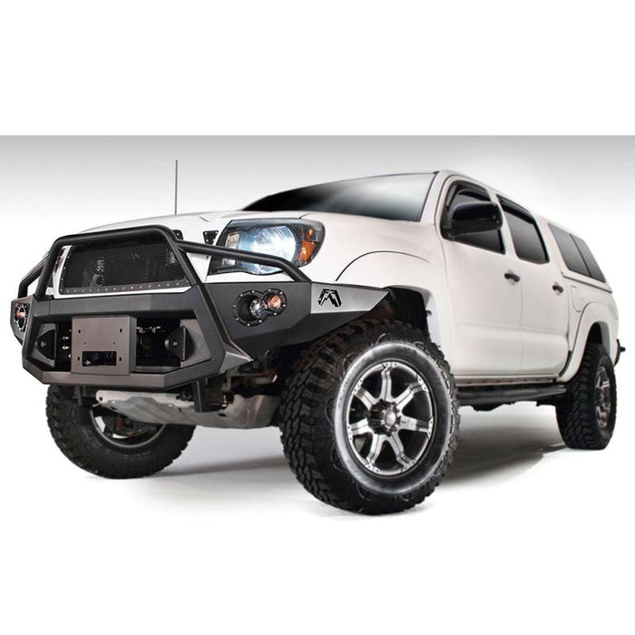 Fab Fours TT05-B1552-1 Winch Front Bumper w/ Pre-Runner Guard for Toyota Tacoma 2005-2011