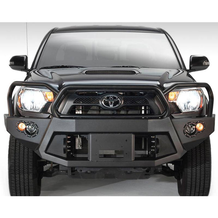 Fab Fours TT12-B1650-1 Winch Front Bumper w/ Full Guard for Toyota Tacoma 2012-2015