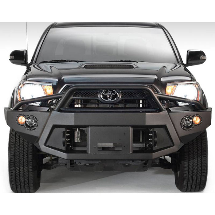 Fab Fours TT12-B1652-1 Winch Front Bumper w/ Pre-Runner Guard for Toyota Tacoma 2012-2015