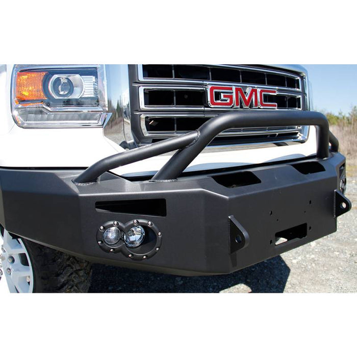 Fab Fours GS14-H3152-1 Winch Front Bumper w/ Pre-Runner Guard for GMC Sierra 1500 2014-2015