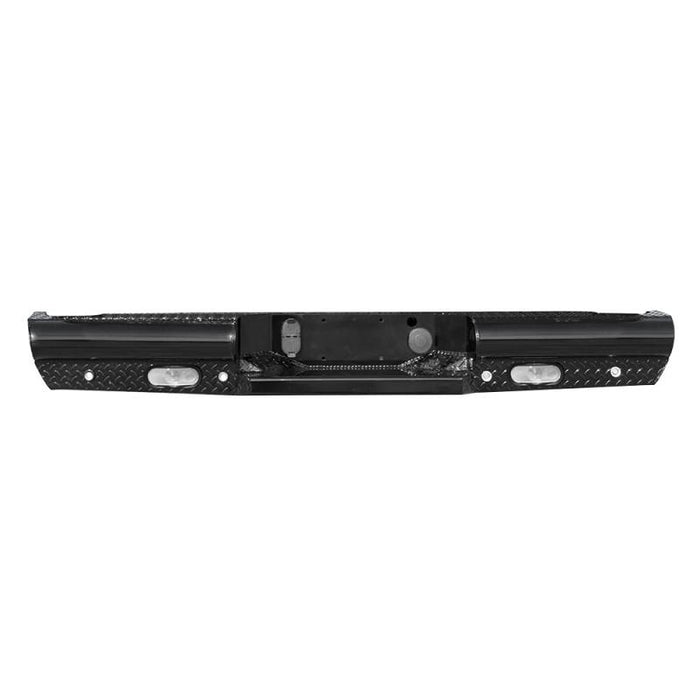 Fab Fours TT07-T1550-1 Black Steel Rear Bumper for Toyota Tundra 2007-2013