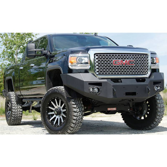 Fab Fours GM14-A3151-1 Winch Front Bumper for GMC Sierra 2500HD/3500 2015-2019