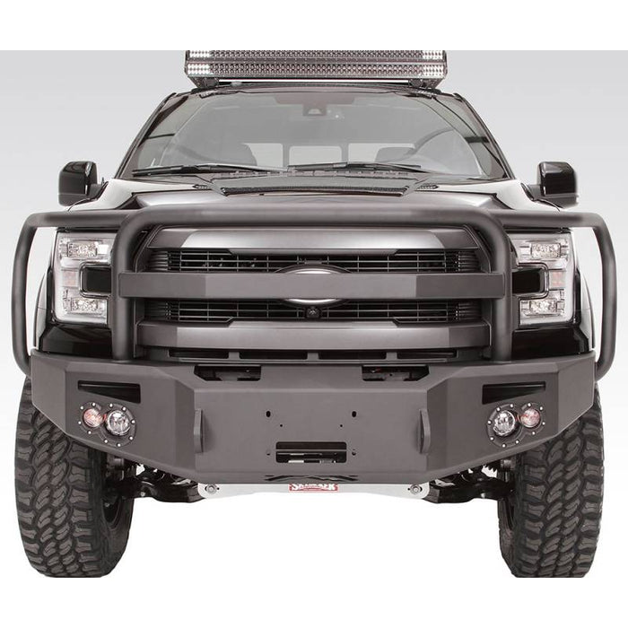 Fab Fours FF15-H3250-1 Winch Front Bumper w/ Full Guard for Ford F150 2015-2017