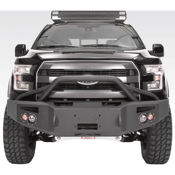 Fab Fours FF15-H3252-1 Winch Front Bumper w/ Pre-Runner Guard for Ford F150 2015-2017