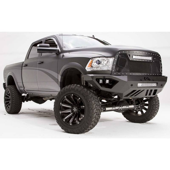 Fab Fours DR10-V2951-1 Vengeance Front Bumper w/ Sensor Holes for Dodge Ram 2500/3500/4500/5500 2010-2018