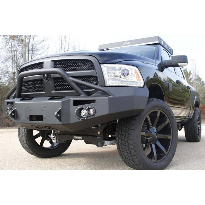 Fab Fours DR13-H2952-1 Winch Front Bumper w/ Pre-Runner Guard for Dodge Ram 1500 2013-2018