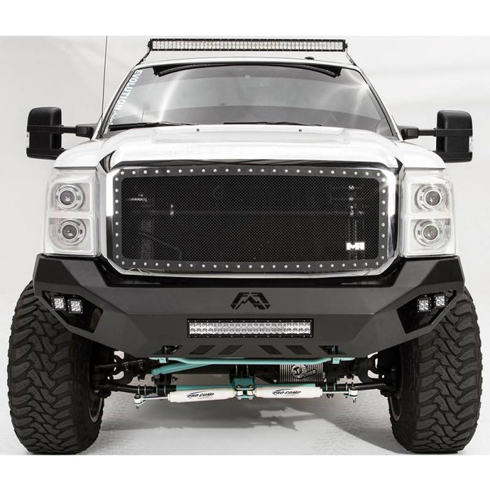 Fab Fours FS11-V2551-1 Vengeance Front Bumper w/ Sensor Holes for Ford F250/F350 2011-2016