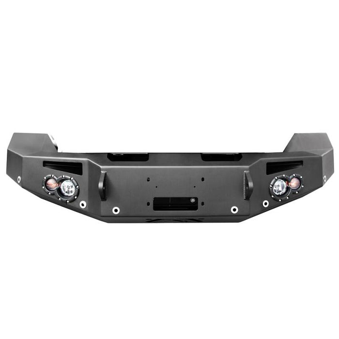 Fab Fours DR13-F2951-1 Winch Front Bumper w/ Sensor Holes for Dodge Ram 1500 2013-2018