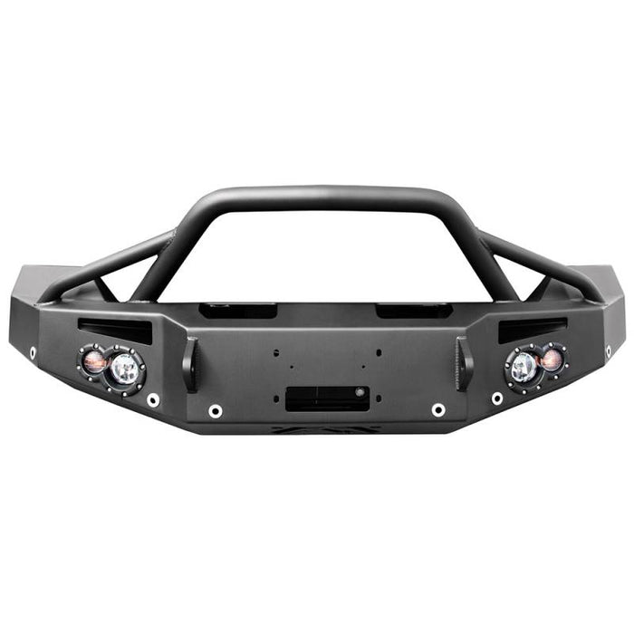 Fab Fours DR13-F2952-1 Winch Front Bumper w/ Pre-Runner Guard and Sensor Holes for Dodge Ram 1500 2013-2018